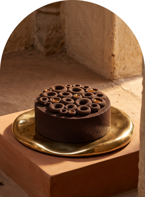 Belgian Dark Chocolate cake by Mitti & Mousse