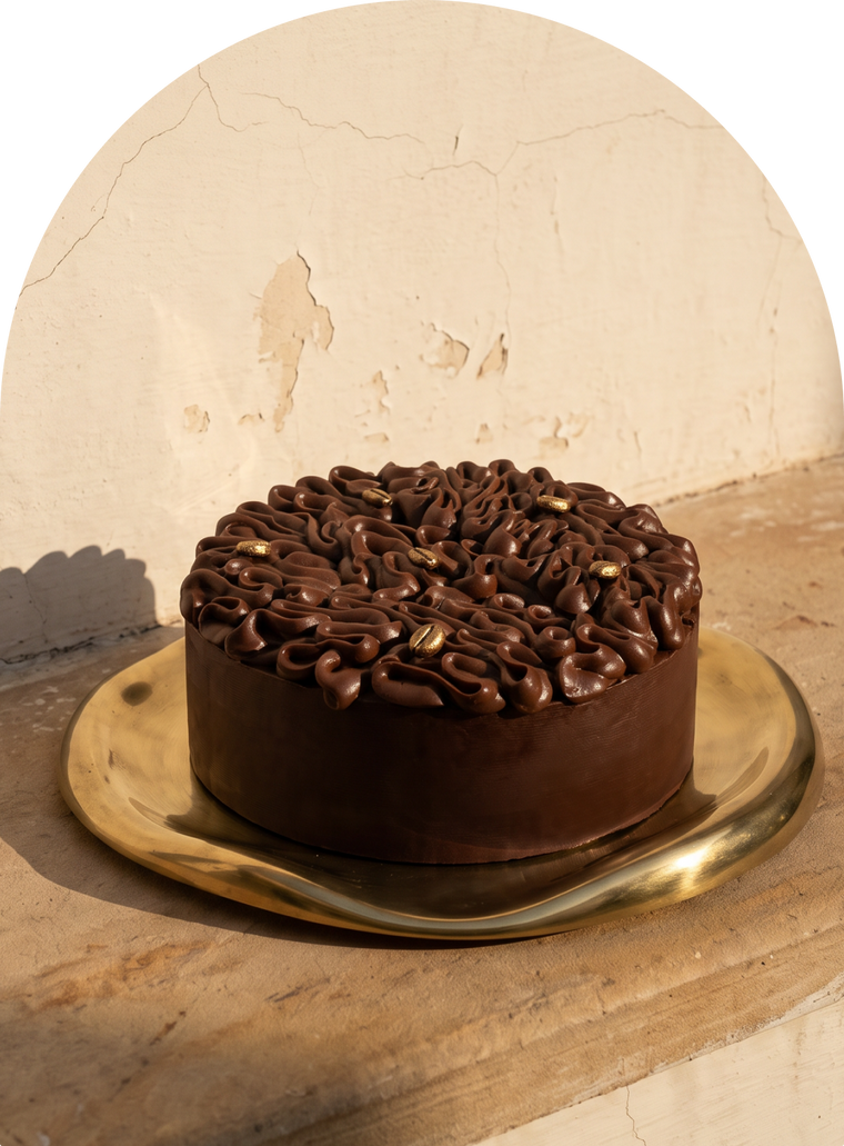 Confetti and Espresso cake by Mitti & Mousse