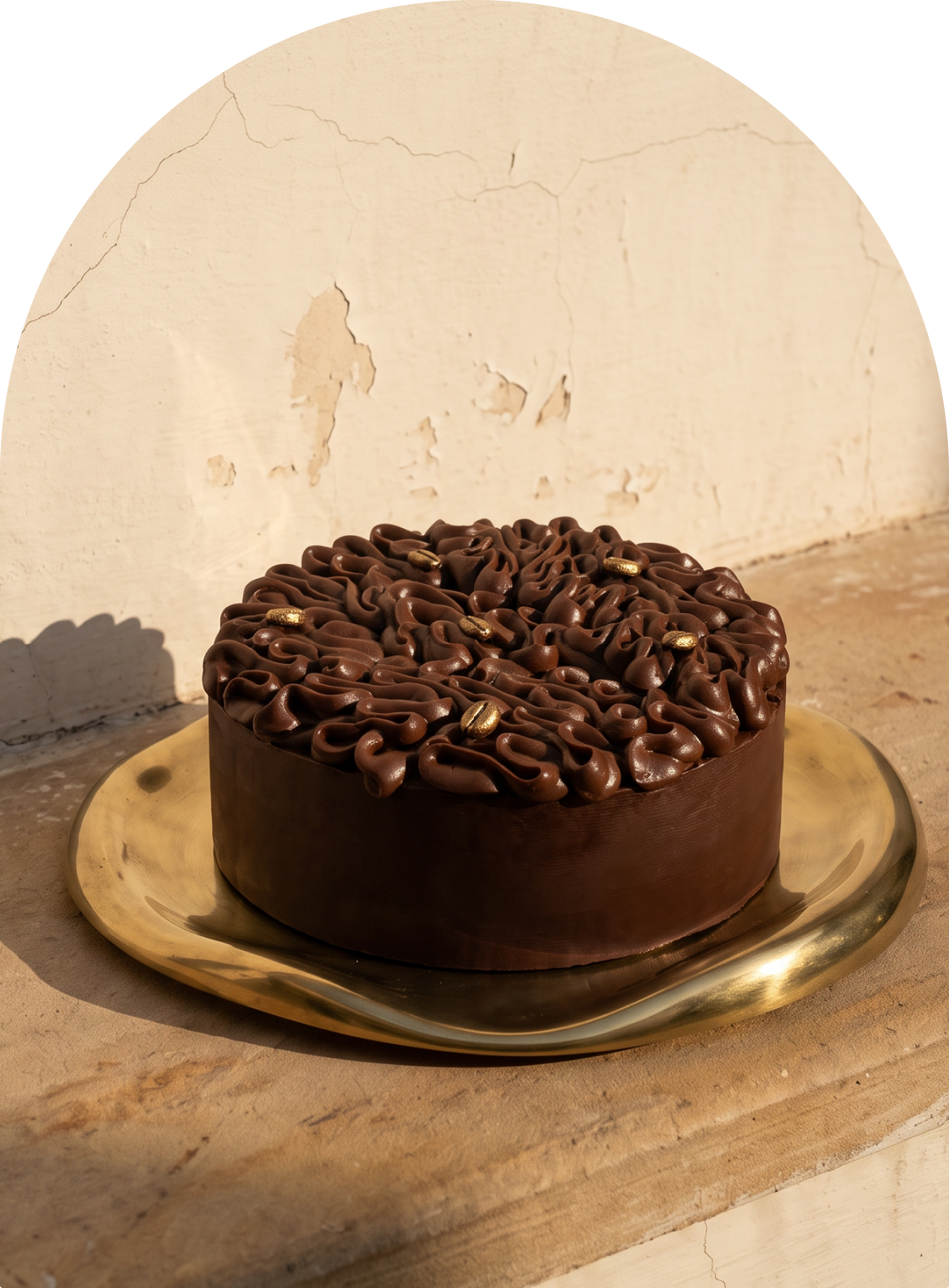 Confetti and Espresso cake by Mitti & Mousse