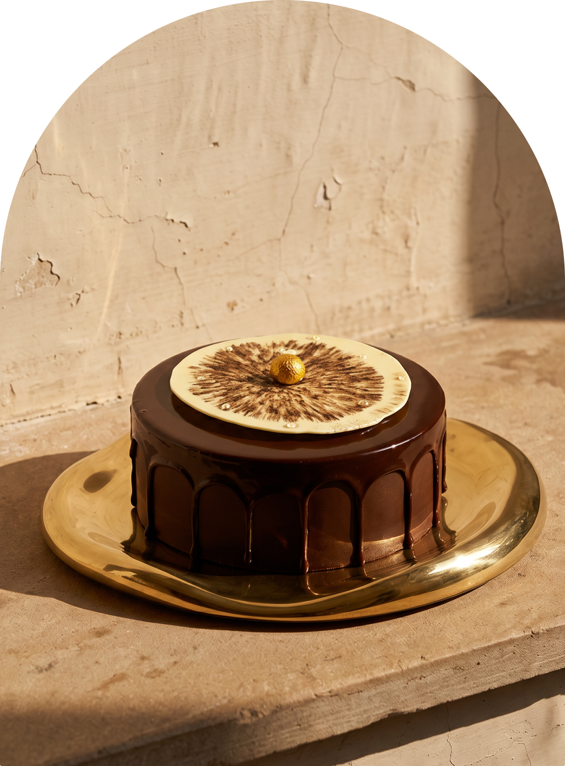 Dark Chocolate and Hazelnut cake by Mitti & Mousse