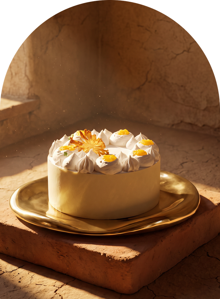 Ginger and Pineapple cake by Mitti & Mousse