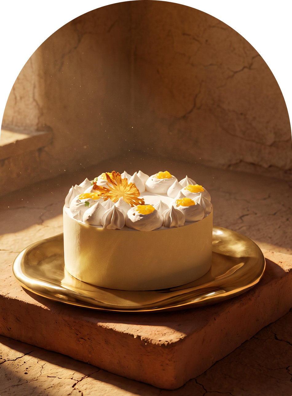 Ginger and Pineapple cake by Mitti & Mousse