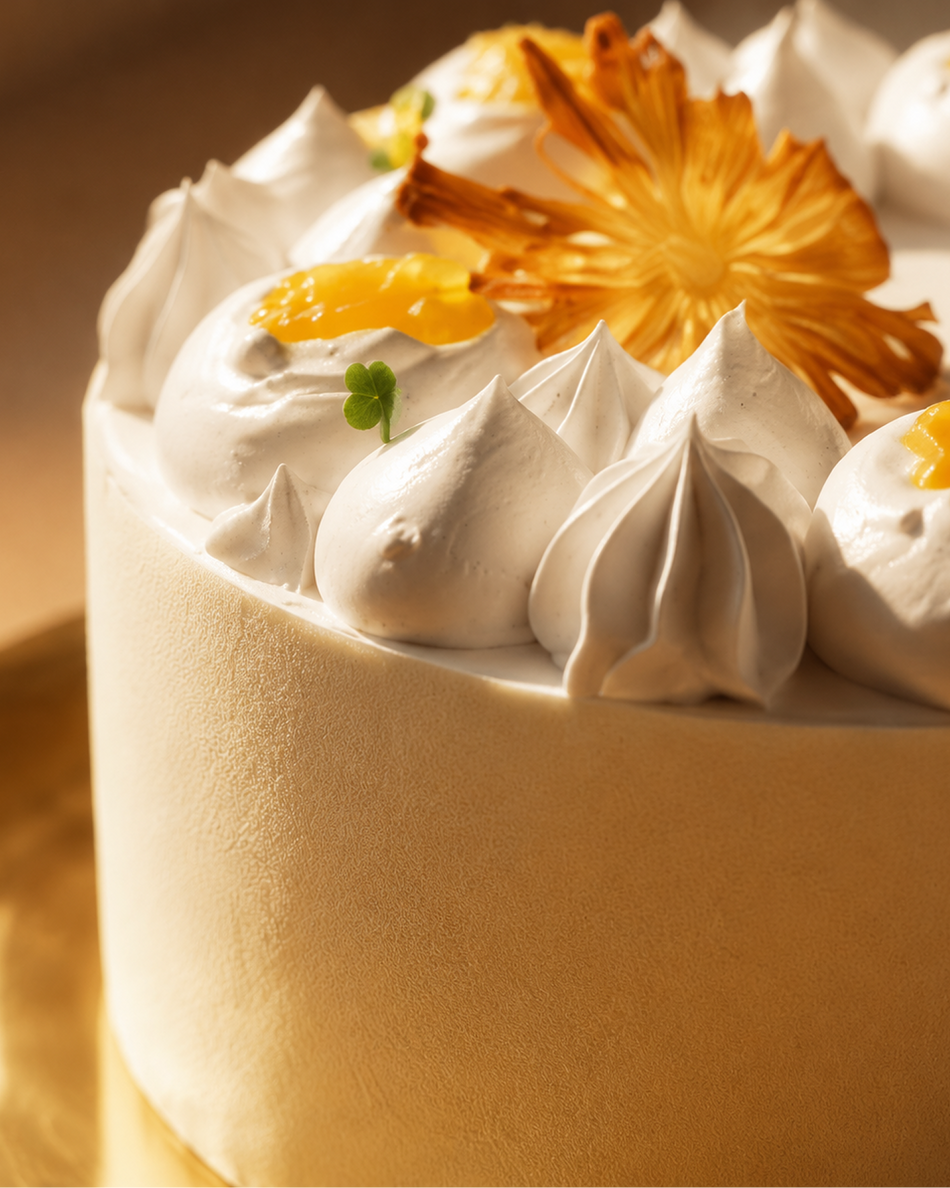 Ginger & Pineapple cake texture