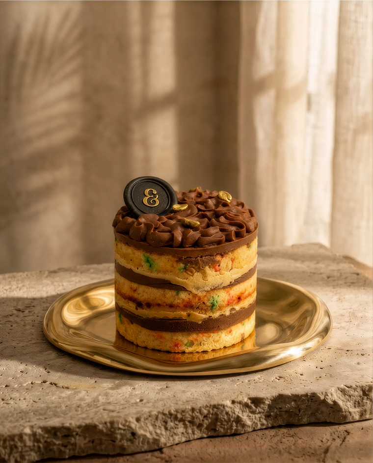 Mini Confetti & Espresso cake
