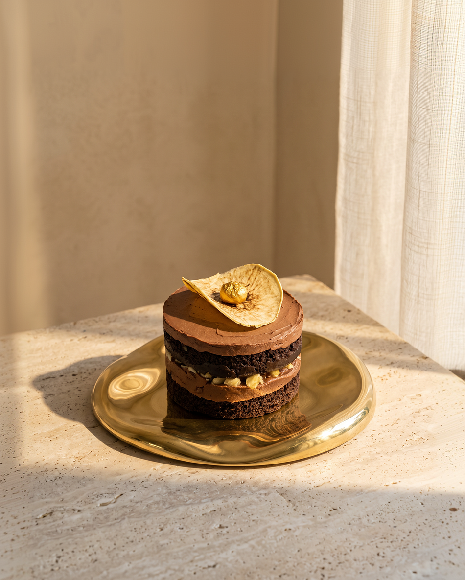 Mini Dark Chocolate & Hazelnut cake