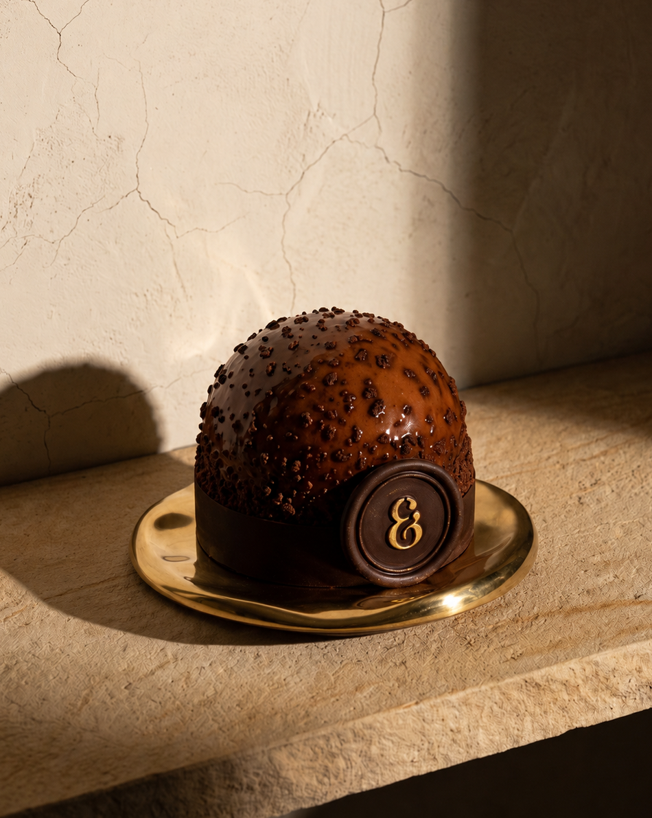 Mini Textures of Chocolate cake