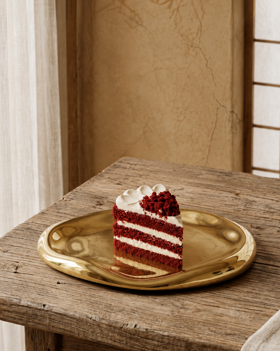 Red Velvet cake slice