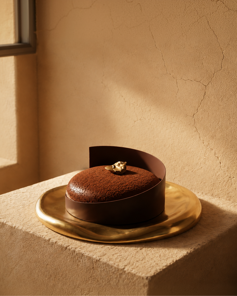 Textures of Chocolate cake