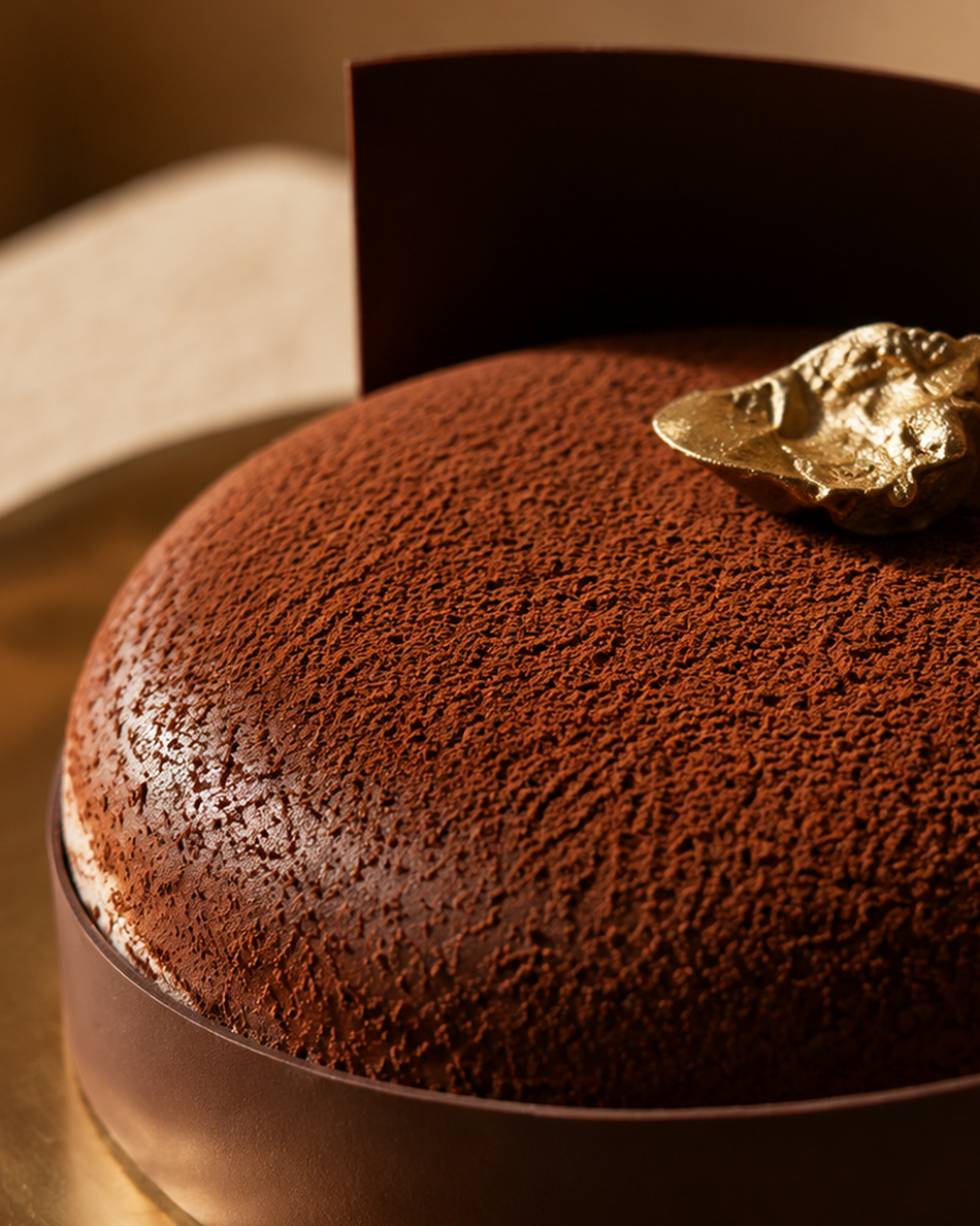 Textures of Chocolate cake texture