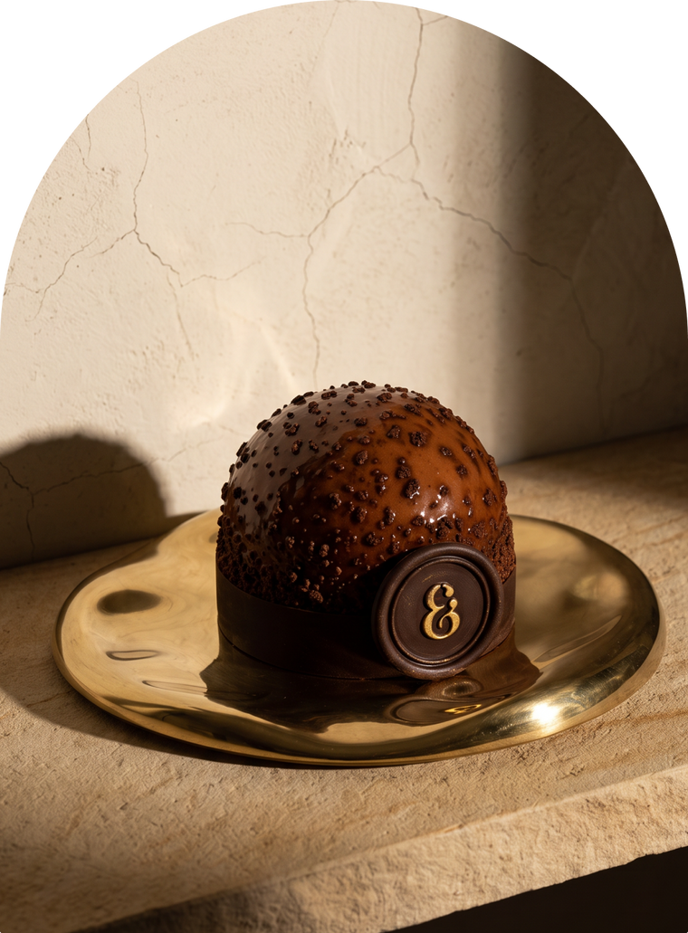 Textures of Chocolate mini cake by Mitti & Mousse